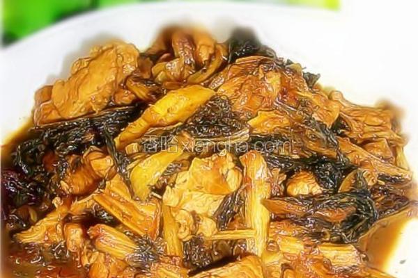 菜干红烧猪肉