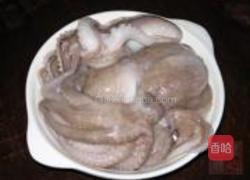 辣椒炒章鱼的做法图解1