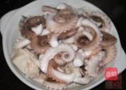 辣椒炒章鱼的做法图解4