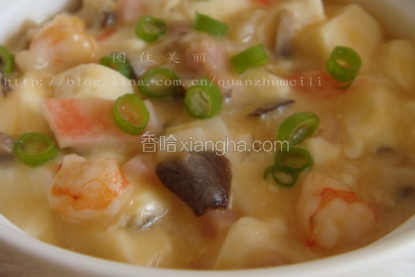 蟹黄豆腐