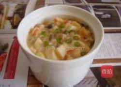 蟹黄豆腐的做法图解9
