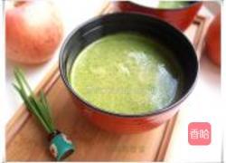 苹果柠檬小麦草汁的做法图解8