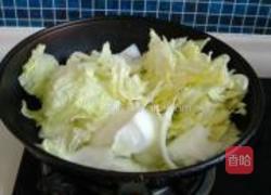 大虾烧白菜的做法图解5