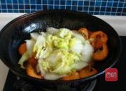 大虾烧白菜的做法图解9