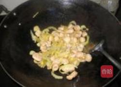 酸菜炒大肠的做法图解6