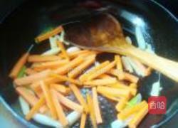 素炒西芹三丝的做法图解11