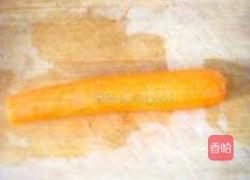 素炒西芹三丝的做法图解1