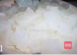 肉丝炒凉粉的做法图解1
