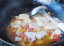 番茄烧年糕的做法图解8