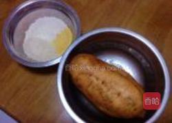 红薯三宝粥的做法图解1