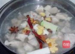 笋茸粉条红烧肉的做法图解8