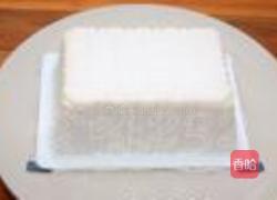 香椿肉片溜豆腐的做法图解3