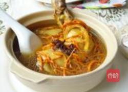 虫草花炖鸡腿的做法图解10