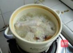 虫草花炖鸡腿的做法图解5