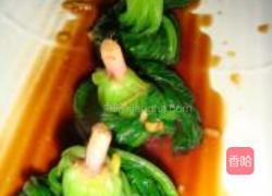 姜汁菠菜卷的做法图解7