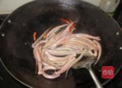 酸菜炒乃鱼的做法图解5