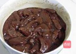 大葱炒猪肝的做法图解2