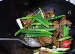 大葱炒猪肝的做法图解9