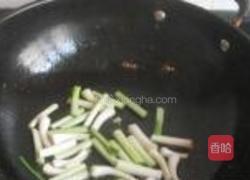 青蒜烩带鱼的做法图解8