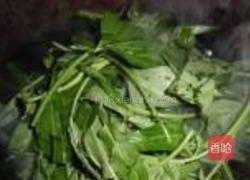 清炒空心菜叶的做法图解2