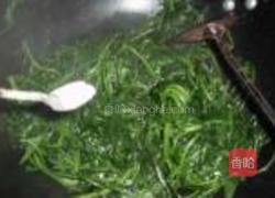 清炒空心菜叶的做法图解4