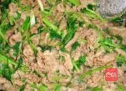 香菜爆炒羊肉的做法图解7