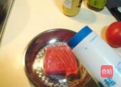 香煎金枪鱼的做法图解13