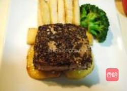 香煎金枪鱼的做法图解22