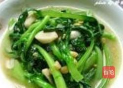 豆酱小油菜的做法图解6