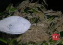 大蒜炒干丝的做法图解7