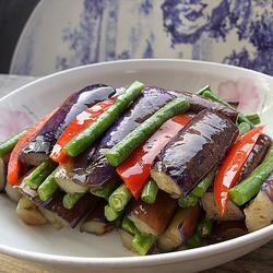 长豆烧茄子的做法[图]