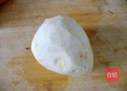 芋头母炒粉丝的做法图解3