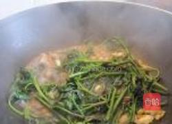 蒜蓉炒番茄叶的做法图解7