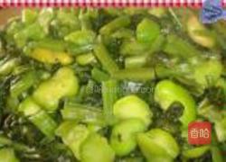 雪菜蚕豆酥的做法图解6