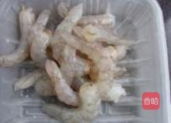 生菜鸡蛋滑虾仁的做法图解2