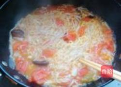 番茄香菇牛肉面的做法图解6
