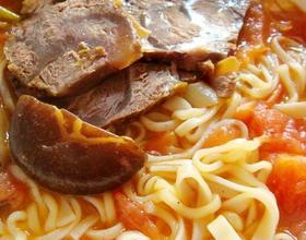 番茄香菇牛肉面[图]