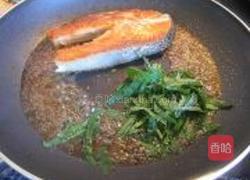 柠香薄荷三文鱼的做法图解8