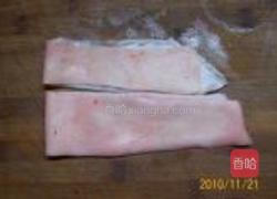 蒜皮粉条烧萝卜的做法图解2