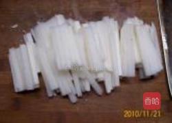 蒜皮粉条烧萝卜的做法图解5