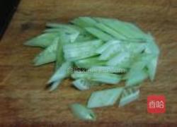 杏鲍菇炒大虾的做法图解2