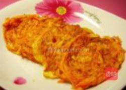 胡萝卜蛋饼的做法图解7