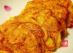 胡萝卜蛋饼的做法图解8