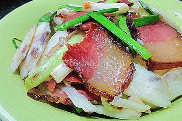 腊肉炒淮山薯