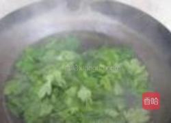 凉拌芹菜叶的做法图解3