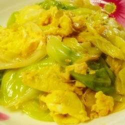 蛋香手撕包菜的做法[图]