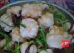 鱿鱼炒芹菜的做法图解5