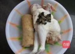 山药母鸡煲的做法图解1