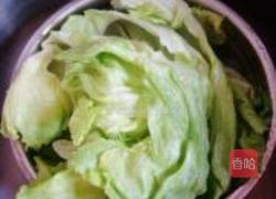 西红柿炒生菜的做法图解3