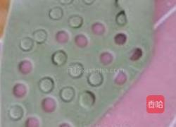 绿色波点馒头的做法图解7